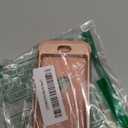 ULAK Compatible with iPod Touch 7th/6th/5th Gen Case, Heavy Duty Shockproof High Impact Protective Case with Dual Layer Soft Silicone + Hard PC for Apple iTouch 5/6/7, Rose Gold