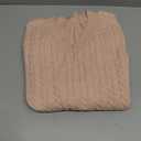 Cable Knit Sweater Women V Neck Tops for Women Long Sleeve Pullover Clothes Casual Trendy Outfits (X-Large, Pink)