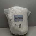 Cupocupa King Size Comforter Set;White Comforter Boho Tufted Lightweight Bedding Sets 3PCS Pom Pom Comforter Soft Jacquard with 2 Pillow Cases for All Season