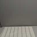 DriftAway Farmhouse Linen Lined Valance Double Layer Thermal Insulated Room Darkening Blackout Window Valances 3 Inch Rod Pocket Vertical Striped Kitchen Valance for Bathroom Single 52 x 14 Inch Gray