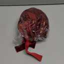 Janinka 12 Pcs Burgundy Long Velvet Bow Ornaments Christmas Swag 23.5x15.5 Inch Vintage Large Velvet Christmas Staircase Wreath Bows Tree Topper Bows Large Bow for Outdoor (Wine Red)