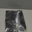 IvyRobes PU Leather Sheet Music Folder, 12.5" x 10" Choir Folder with 3 Rings, Hand Strap & Elastic Band,10 Pockets for 8.5" x 11", A4, 9" x 12" Sheets for Piano,Choral & Music Performance Black