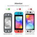 FIWWAT Switch Lite Case Protective Case for Nintendo Switch Lite, Compatible with Nintendo Lite Screen Protector Cover Hand Grip Cover with Detachable TPU+Built-in PC Screen, Black