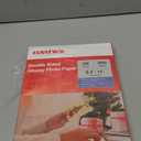 300gsm Double Sided Glossy Thick Heavyweight Photo Paper 80LB 100 Sheets 8.5x11 Inches for Inkjet Printer and Dye Ink