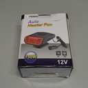 Portable Car Heater For Vehicle 12V: Heater For Car That Plugs Into Cigarette Lighter Window Defroster Dashboard Heater Portable Car Heater Automotive Heaters Compact Quiet Extended Power Cord