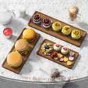 3 Tier Serving Tray Cupcake Stand and Towers Serving Tray for Party Food Tray Farmhouse Serving Platter Decorative Tray Decor Dessert Display Set Tiered Tray Stand (Brown)