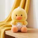 YUKOUQIAN Duck Stuffed Animal Cute Plush Doll Toy 8 inch for Girls Boys Christmas (Egg Duck)