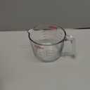 Pyrex 4-Cup Glass Measuring Cup For Baking and Cooking, Dishwasher, Freezer, Microwave, and Preheated Oven Safe, Essential Kitchen Tools (Clear)