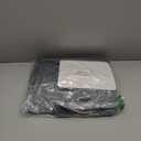 Simplebrand Ava Grey Blackout Curtains for Bedroom 63 Inch Length 2 Panels Set, Solid Thermal Insulated Energy Saving Rod Pocket Window Treatment Curtains Blackout Drapes, W40 x L63 Inch, Grey