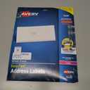 Avery Easy Peel Printable Address Labels with Sure Feed, 1" x 2-5/8" Customizable Stickers, White, 750 Blank Mailing Labels, Great for Mailing, Shipping, and More (5260)