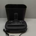 Amazon Basics 8-Sheet Cross Cut Paper Shredder and Credit Card Shredder - Black