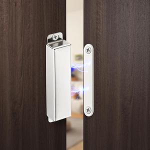 2 Pack | Heavy-Duty Magnetic Door Catch - 90lb Pull Force, Stainless Steel, Anti-Rust, Ideal for Screen Door, Pantry Door, Barn and RV Doors.