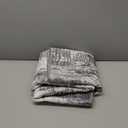 Enqinar Modern Abstract 3x5 Rug, Soft Grey Area Entryway Rug, Machine Washable Non Slip Area Rugs for Bedroom, Low Pile Stain Resistant Distressed Rugs for Living Room, Dining Room, Dorm, Grey White