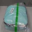 Nail Polish Organizer, Nail Polish Storage Holds 30 Bottles & Nail Lamp, Double Layer Nail Bag Organizer Case, Portable Nail Polish Holder for Nail Tech Travel & Manicure Kit