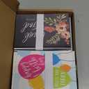 Faithful Finds Greeting Cards - 4 x 6 In Blank Inside, 48-Pack with Envelopes - Prayer Cards for Christian Stationery Set, Encouragement & Thank You