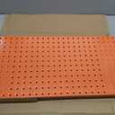 TORACK Metal Pegboard Wall Organizer 24" x 24" or 12" x 48", 70 PCS Tools Storage Pegboard for Garage, Modular Pegboard, Tool Organizer Board with Peg Board Hooks(Orange)