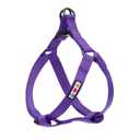 Pawtitas Solid Step-in Dog Harness Adjustable No-Pull Vest for Puppies to Seniors, Safe & Comfortable S Purple