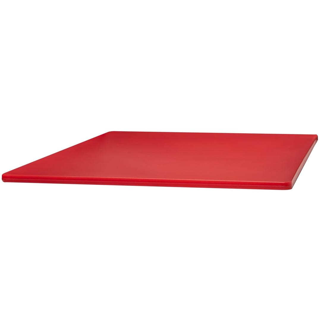 Winco Cutting Board, Medium, Red