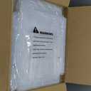 12 Pack Thicken & Sturdy Clear Shoe Storage Organizer with Magnetic Door, Shoe Boxes Clear Plastic Stackable for Closet, Shoe Rack for Sneaker Boot Container, Shoe Cabinet Fit up to US Size 12