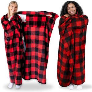 Super Blanky Wearable Blankets for Women and Men, Graduation Day Gift for Her, Fathers Day Gift, Wife Birthday Gifts Ideas