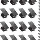NACETURE Hurricane Window Board-Up Clips Universal and Reusable Hurricane Storm Plywood Clips for Windows with Screws 1/2" inch 16 Pack