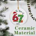 2025 The Year of Six Seven Christmas Ornaments | Funny 67 Meme Ornament | Gen Alpha Humor Ornament | 67 Gifts & Stocking Stuffer for Teen, Friends, Coworkers