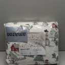 Great Bay Home King Christmas Quilt Set with Shams - Reversible Winter Bedspread Coverlet with Holiday Pattern Bedding Set (Includes 1 Quilt, 2 Pillow Shams)