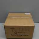 Brightown 108FT 52LED Solar String Lights Outdoor with Remote & USB Port, Shatterproof Bulbs, Dimmable & Timable, 3 Modes, Patio Lights Solar Powered with Mount Clips for Camping Backyard Garden Decor