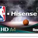 Hisense 40-Inch Class A4 Series FHD 1080p Smart Roku TV with Alexa Compatibility (40A4NR, 2024 Model) - Dolby Audio, Slim Bezel Design, Google Assistant