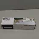 iDPRT Portable Printer Wireless for Travel - Bluetooth Mobile Printer Support for 8.5"x11" US Letter, Inkless Compatible with iOS, Android, Laptop for Office, Car and Home (300DPI, White)