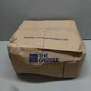 Klear Vu Omega Non-Slip Chair Cushions, Assembled in USA, U-Shaped Skid-Proof Seat Pads for Dining, Kitchen, Office, 15"x16", 4 Pack, Leather Black