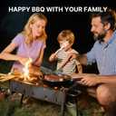 7 in1BBQ Accessories Grilling Tools,Stainless Steel BBQ Tools Grill Tools Set for Cooking, Backyard Barbecue & Outdoor Camping Gift for Man Dad Women Barbecue Enthusiasts Set of 3