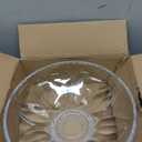 Amlong Crystal Crystal Fruit Bowl, 12.5 inch Diameter