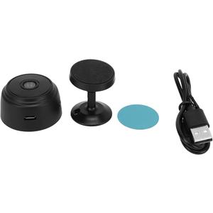 YISPK Indoor/Outdoor Wireless Security Spy Cameras for Home, Car, Baby & Pet Monitoring-Black