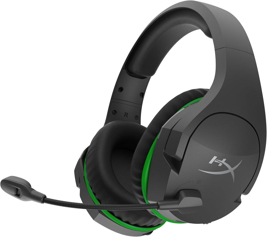 HyperX CloudX Stinger Core  Wireless Gaming Headset, for Xbox Series X|S and Xbox One, Memory foam & Premium Leatherette Ear Cushions, Noise-Cancelling,Black