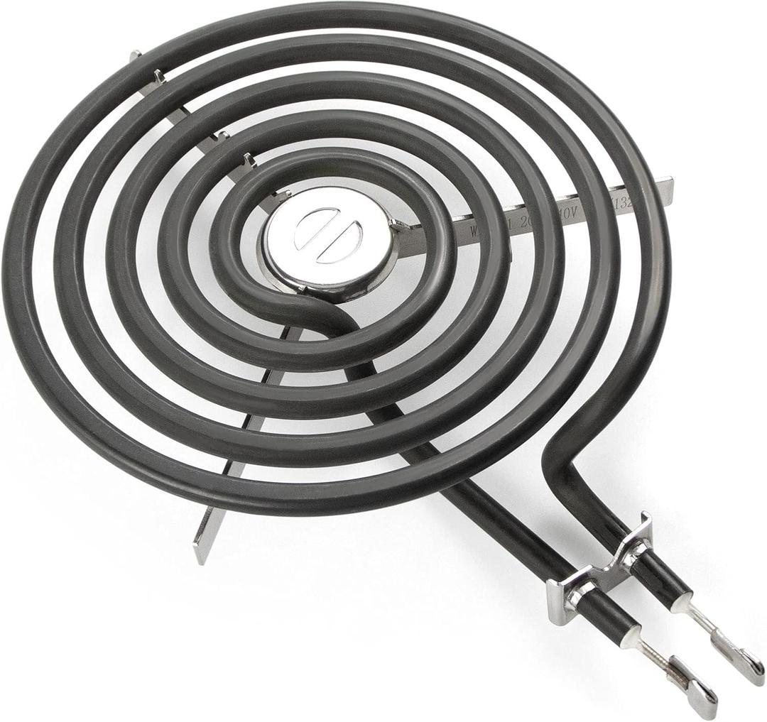 WB30M1 6" Range Stove Burner Top Surface Burner Element Set Replacement Fit for G.E Hot-point Ken-more Electric Range Stove by AMI PARTS