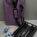 26 PCS Sewing Machine Case with Wheels Set, Includes Portable Sewing Machine Bag, Suture Remover Kit, Threaders, Cleaning Brushes & Multifunctional Sewing Tool, Fits Standard-Size Sewing Machines.