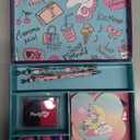 Pretty Me Unicorn Stationery Set for Kids - Birthday Gifts for Girls Ages 6, 7, 8, 9, 10 to 12 Year Old Age - Stationary Letter Writing Art Kit - Best Girl Birthday Gift - Preteen Craft Toys, Presents