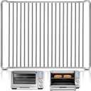 GWY Smart Oven Rack for Breville Air Fryer Countertop Oven BOV900BSS, 16.5''*12.15'' Stainless Steel Air Fryer Accessories Replacement Parts Roasting Steamer Grill Racks Baking Tray, Dishwasher safe
