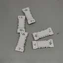 Leviton Lever Edge 15 Amp Single Pole Rocker Switch, 5-Pack, E5601-MW, White