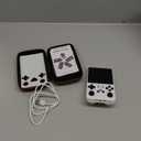 R36MAX Retro Game Console, Handheld Game Console with 4.0-in IPS HD Screen，Video Game Consoles with 64GB Memory, Portable Games Consoles with Storage Bag（White）