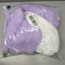 Funnycokid Girls Robe Kids Hooded Bathrobe Zip Fleece Fuzzy Soft Pajamas Plush Sleepwear 4-14 Years