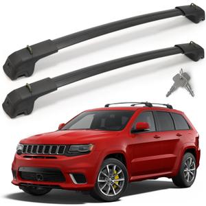 360LBS T-Slot Roof Rack Cross Bars Compatible with Jeep Grand Cherokee