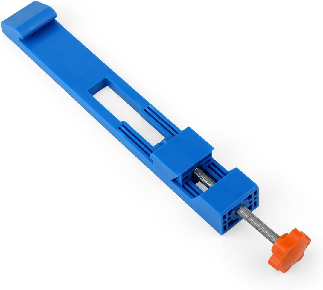 Cutting Machine Base Guide, 12.2x1.57 Inch Plastic Precision Wood Cutting Guide with Screw Adjustable Electric Circular Saw Milling Positioning Clamp for Wood Tile Precision Cutting Tasks