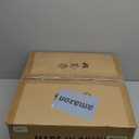 4-Light Boho Rattan Chandelier, 18" Rattan Pendant Light with Fabric Shade, Farmhouse Boho Hanging Chandelier for Dining Room, Living Room, Kitchen Island, Bedroom, Hallway, Foyer (Brown+Beige)