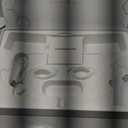 Yahi Red Light Photon Facial & Neck Mask with Remote Control, 7 Custom Modes with Infrared, Portable & Rechargeable with Timer for Home Use, 175 High-Density Light Beads, White