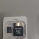 Amazon Basics Micro SDXC Memory Card with Full Size Adapter, A2, U3, Read Speed up to 100 MB/s, 128 GB, Black