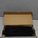 Binditek 50 Pack Plastic Spiral Binding Coils, 12mm(1/2"), 90 Sheet Capacity, 4:1 Pitch, Black, 48Loops, for Letter Size, for Students and Coworkers