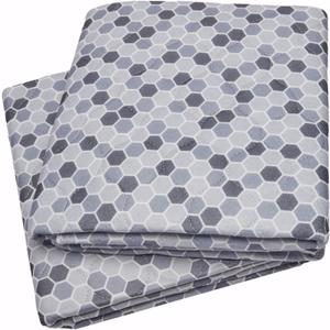 Caldwell's Pet Supply Co. 30x36 Potty Pads, Washable Pee Pads for Dogs, Reusable Pee Pad for Dogs, Puppy Potty Mat, Whelping Rug, Reusable Puppy Mat, Waterproof Rug for Dog, Medium (Set of 2) (Hexagon 2 Pack)