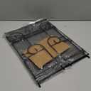 Bathroom Organizer Countertop - 3 Tier Spice Rack Organizer, Counter Organization and Storage for Bathroom, Kitchen, Bedroom, Offices, Foldable (Black)